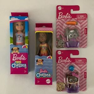 Barbie Chelsea Dolls and Pets